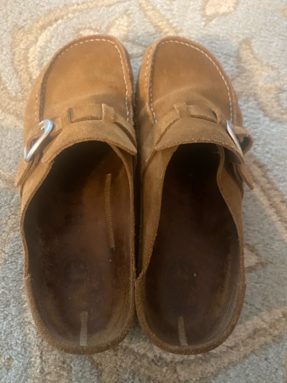 Birkenstock Suede Clog $50 size 38